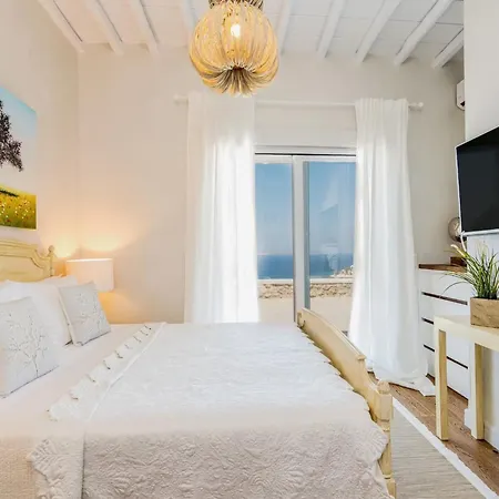 Villa With Views To Delos Island